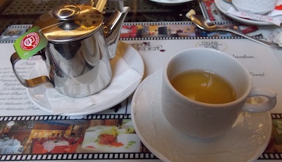 Green tea in Seville Green tea in Seville