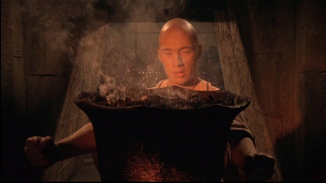 Grasshopper gets burned